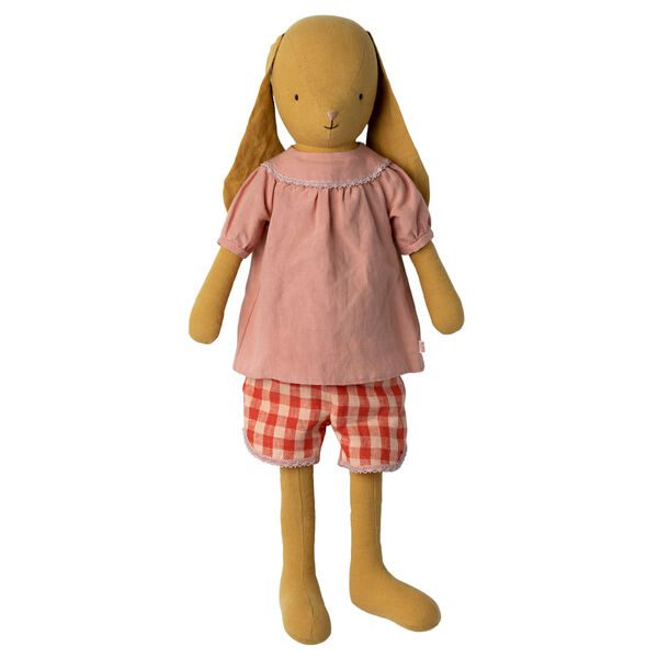 Maileg Bunny Dusty Yellow size 5 Blouse and shorts
