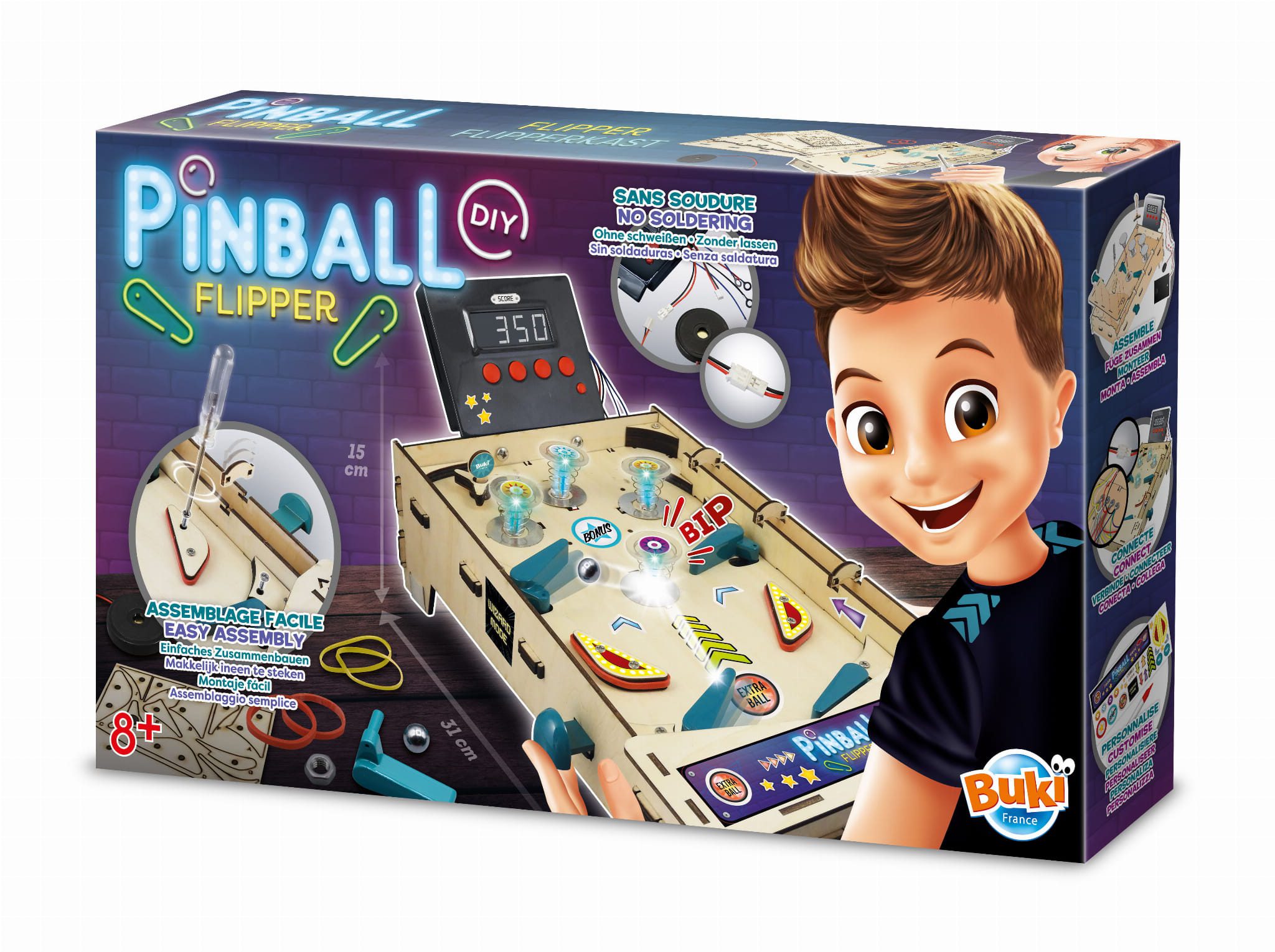 Buki Automat do gry w Pinball opakowanie